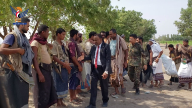 وزير الدولة المزجاجي يزور المرابطين في جبهة الساحل الغربي